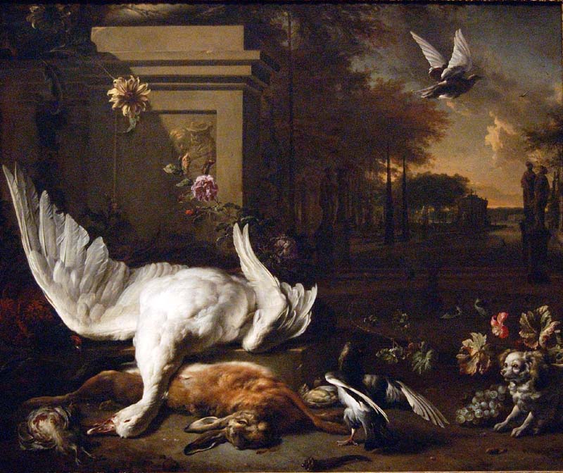 Still Life with Swan and Game